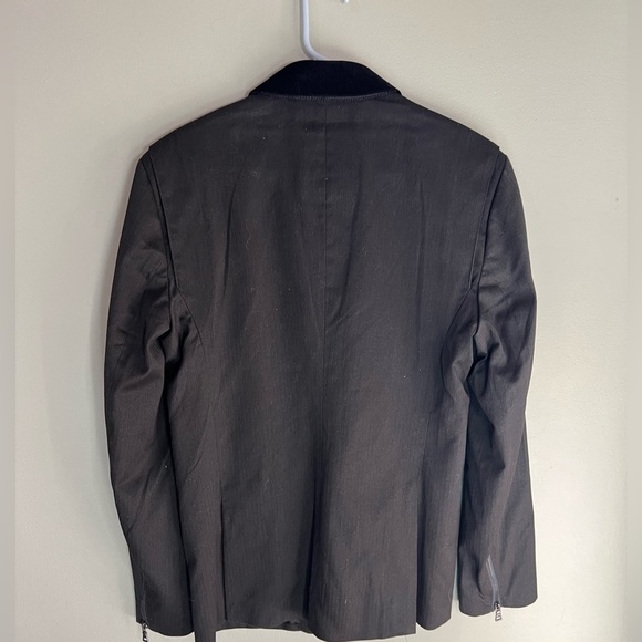 Guess sports coat blazer multi texture velvet collar size medium - Picture 5 of 7